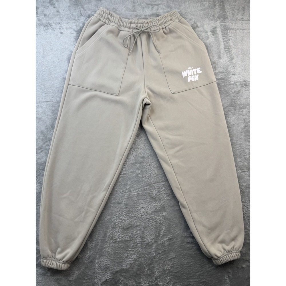 White Fox Volume 3 Sweatpants‎ Small/Medium Tan Sweatpants/Joggers